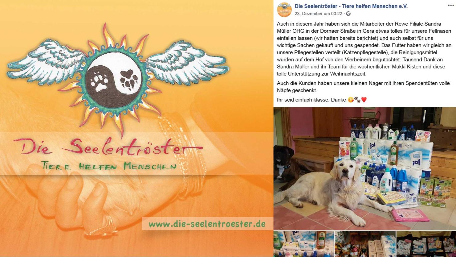 Tierhilfe und Spenden