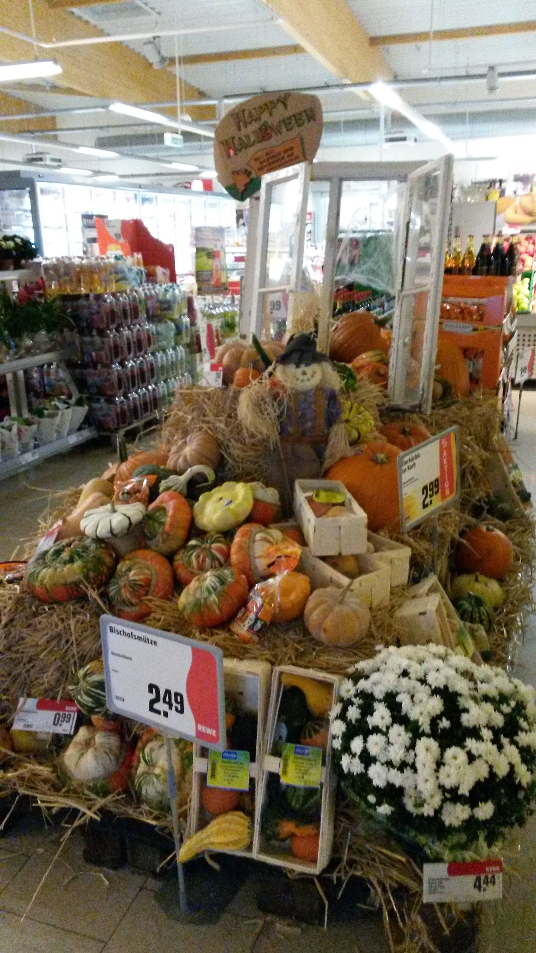 Herbstlicher Aufbau