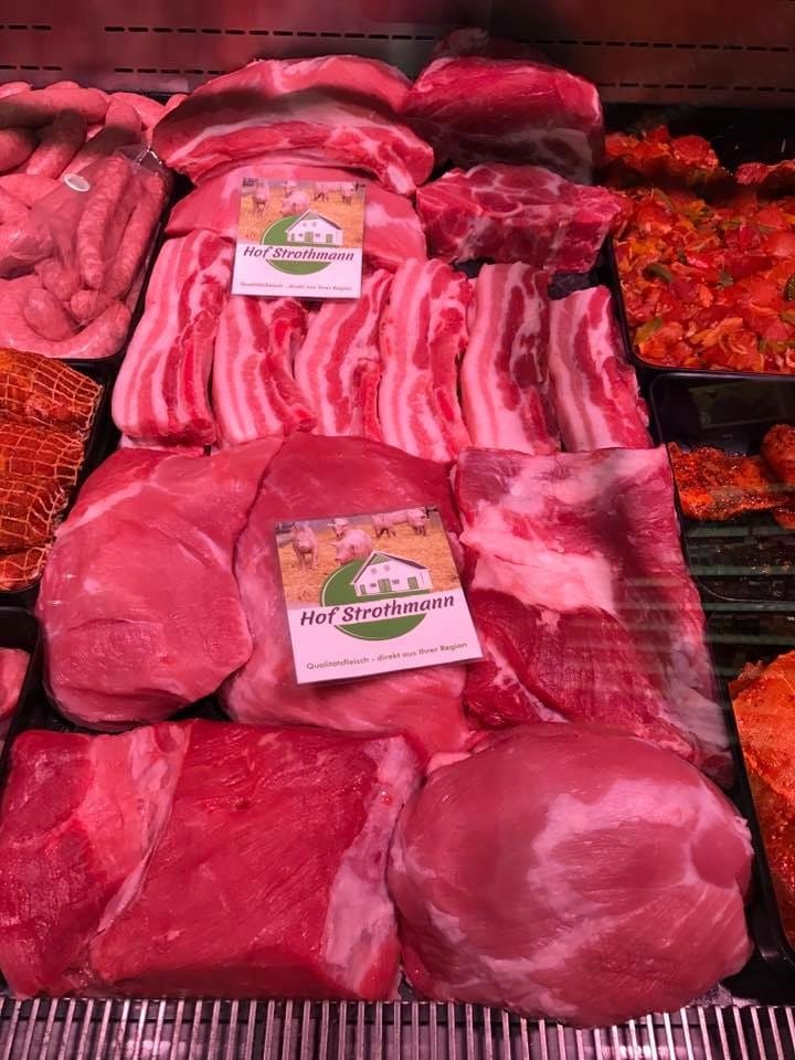 Schweinefleisch vom Hof Strothmann in Raesfeld