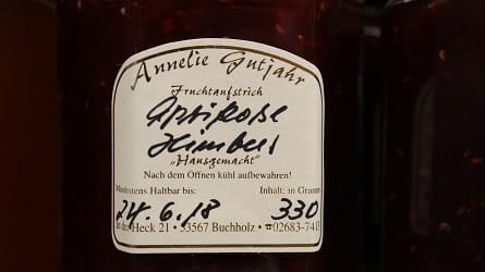 Annelie Gutjahr Konfitüre Aprikose Himbeer