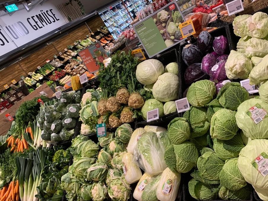 Frische Auswahl zu jeder Tageszeit