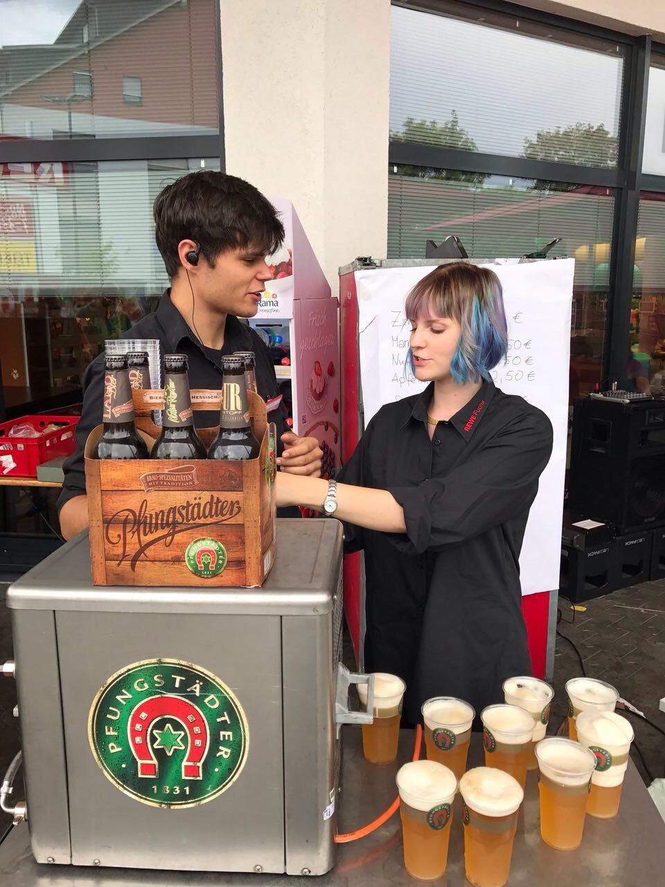 Sommerfest bei REWE Fuchs Luisenthaler Str. 2b am 22.07.2017
