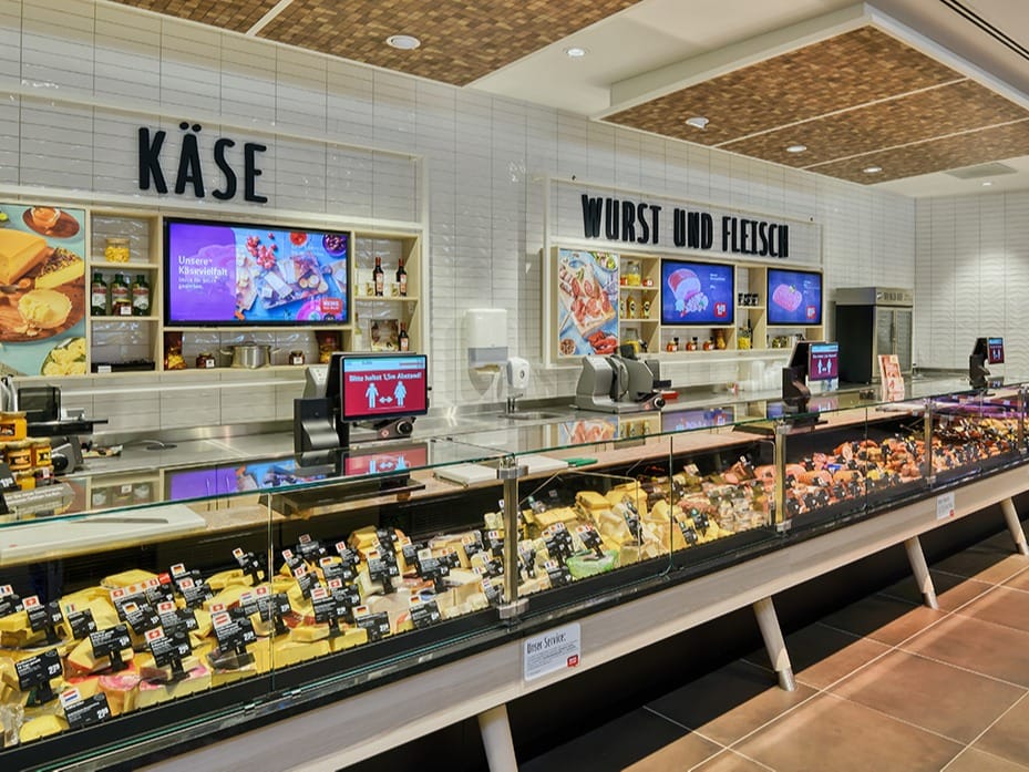 Käse-, Wurst- & Fleisch Servicetheke