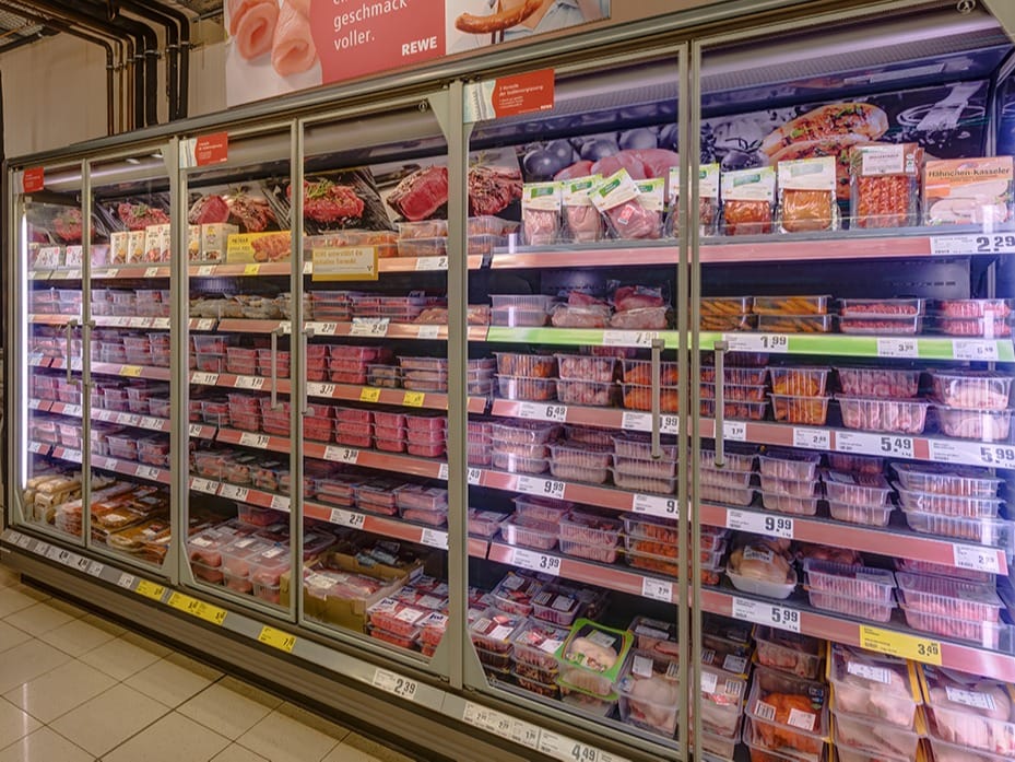Fleisch und Wurstwaren Selbstbedienung