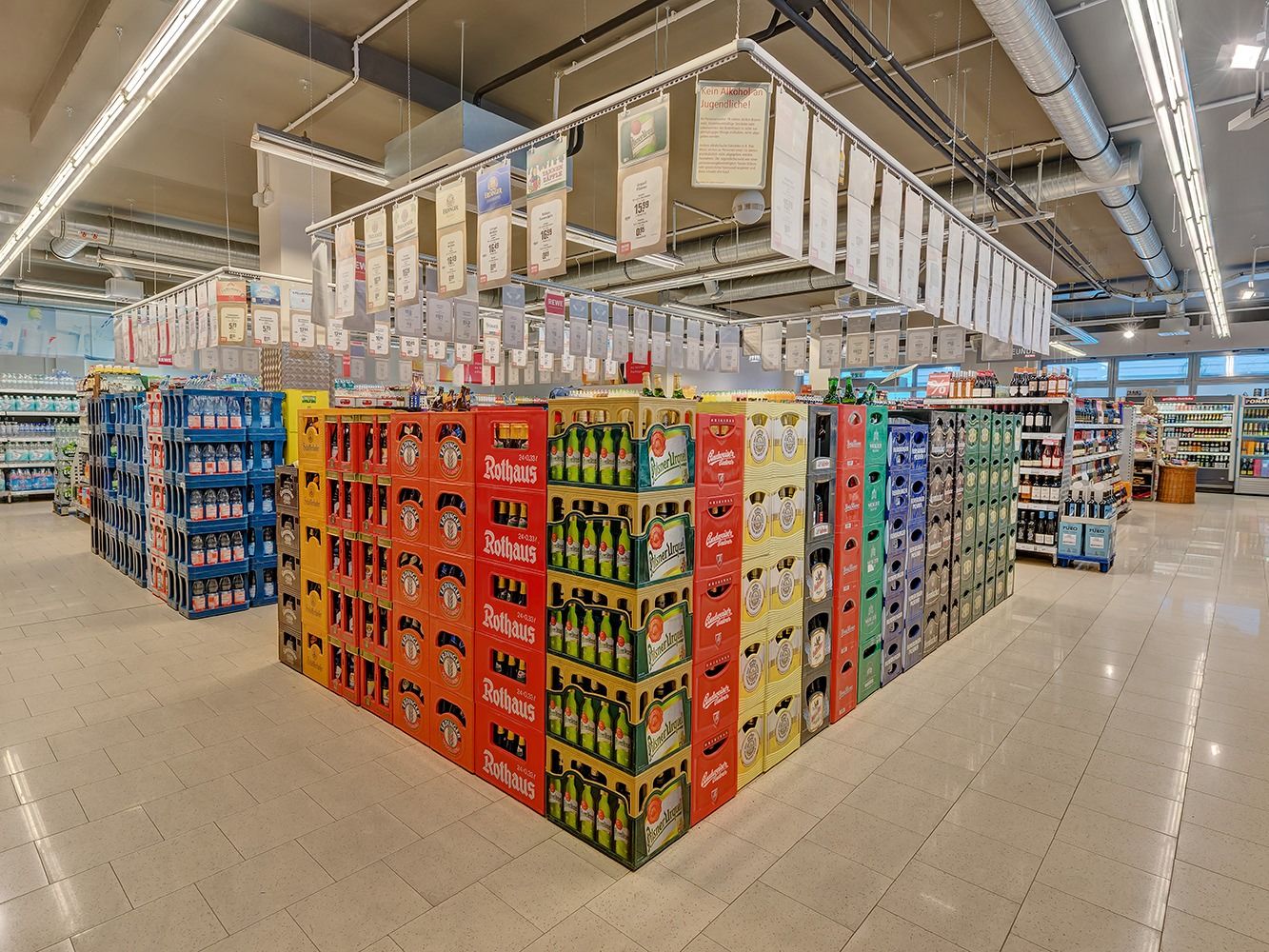 Getränke Abteilung