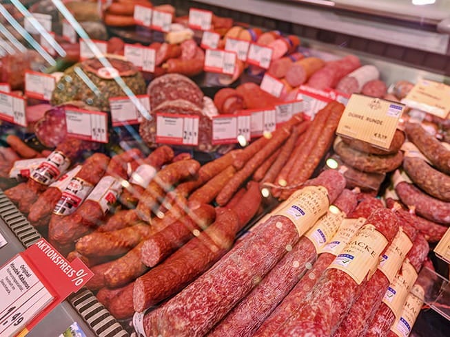 Käse, Wurst & Fleisch Servicetheke