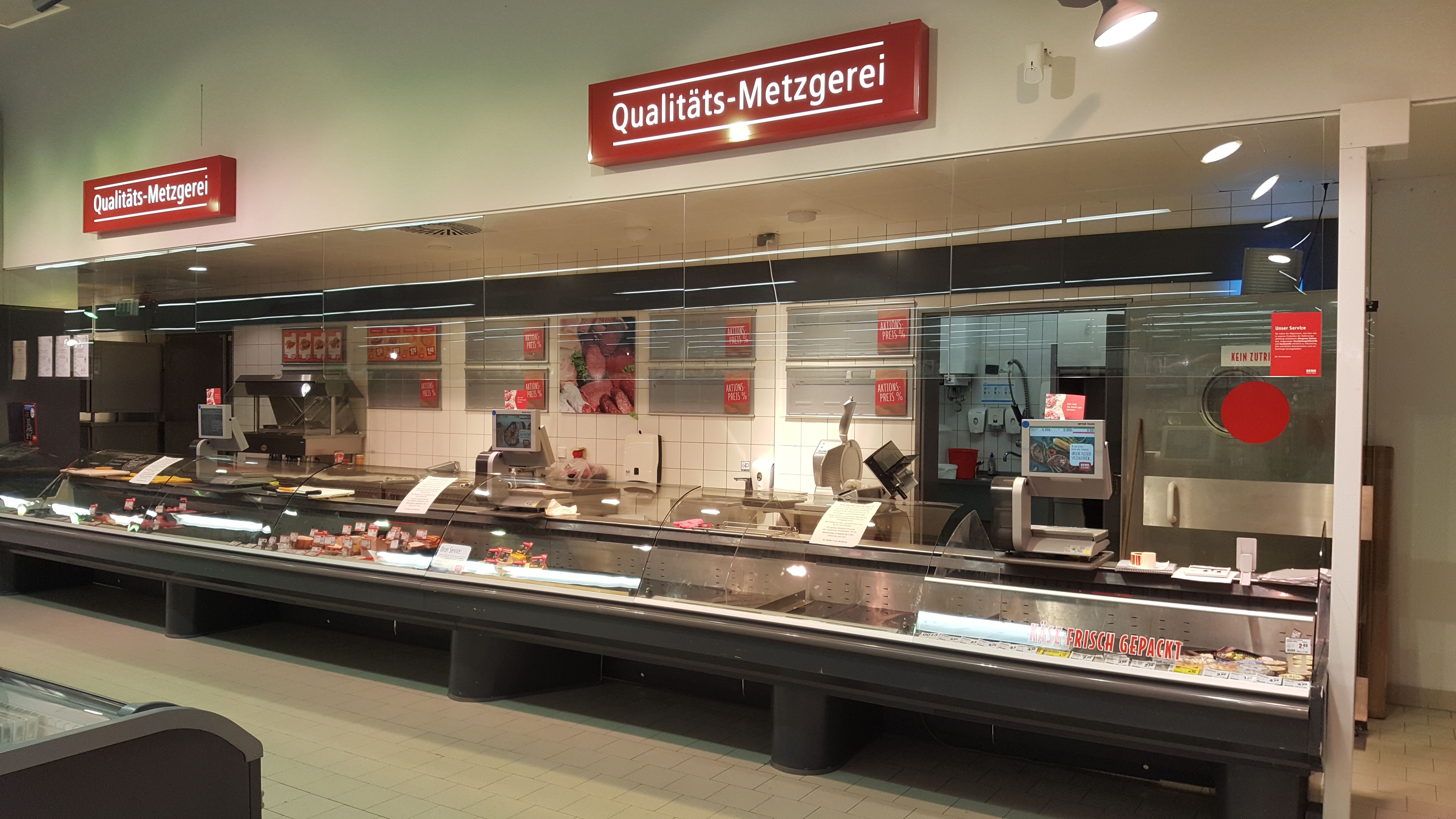 Metzgerei vorm Umbau