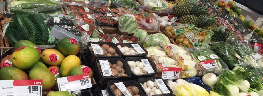Unsere große Auswahl an Obst und Gemüse