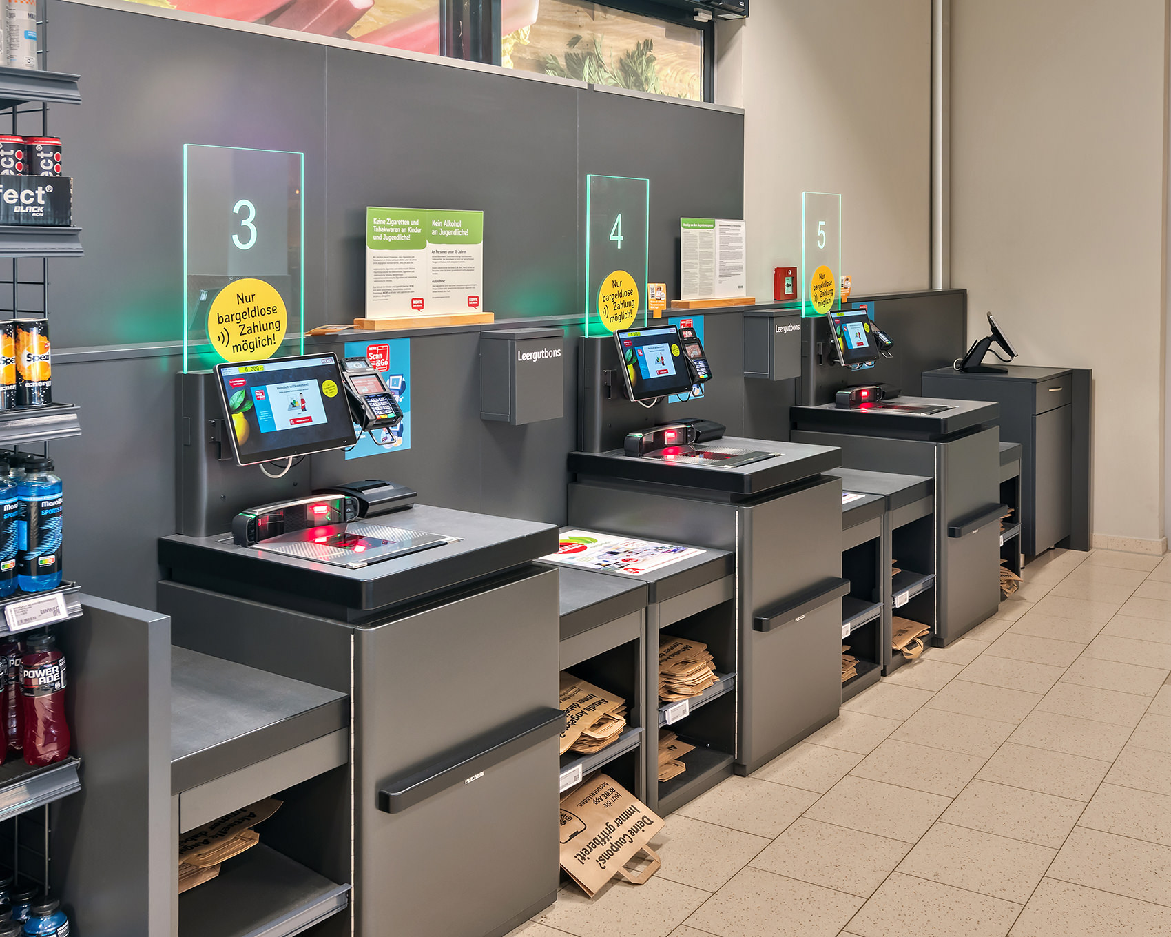 REWE Jan Klingenberg - SB Kassen